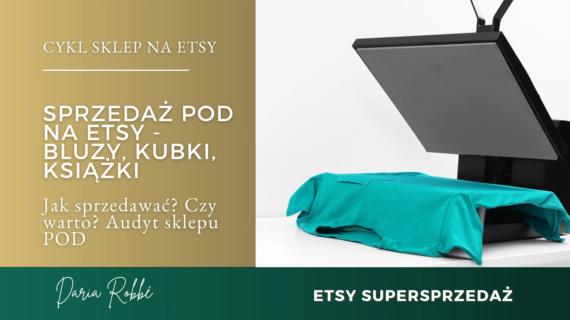 POD Print on Demand Na Etsy czy warto